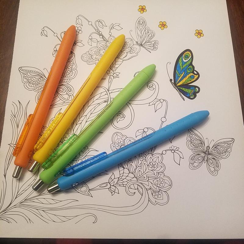 Shuttle Art Colored Retractable Gel Pens, 11 Unique Dark Vintage Ink Colors, Cute Pens 0.7mm Medium Point Quick Drying for Writi