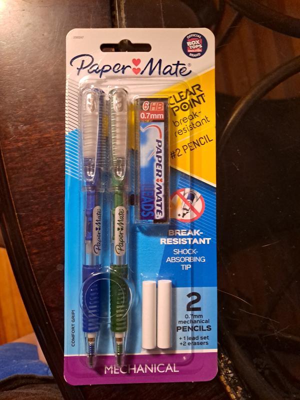 Break Resistant Paper Mate Pencil Erasers Paper Mate Clearpoint