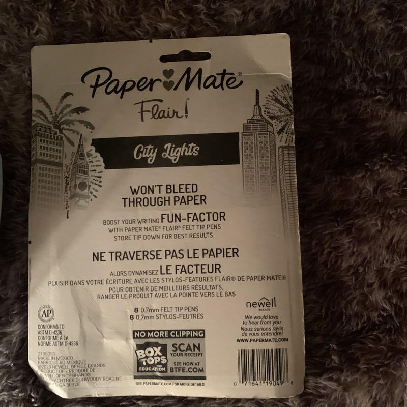 Paper Mate® Metallic Flair® Felt Pens - Assorted, 4 ct - City Market