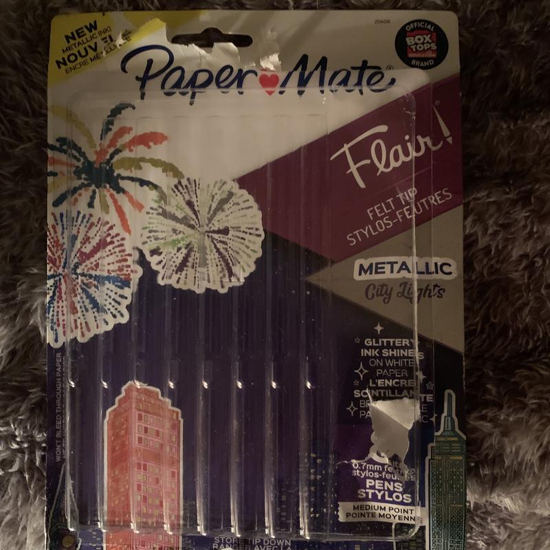 Paper Mate® Metallic Flair® Felt Pens - Assorted, 4 ct - Kroger