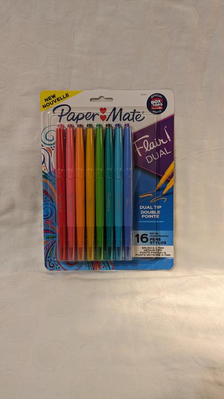 Paper Mate® Flair® Black Felt Tip Pens, 2ct.