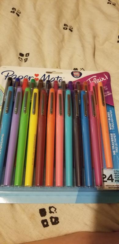 Paper Mate Flair 16pk Felt Tip Pens 0.7mm Medium Tip Multicolor