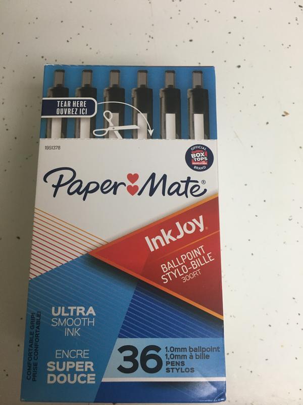 PAPERMATE PENS INKJOY 100 BLACK 8 CT