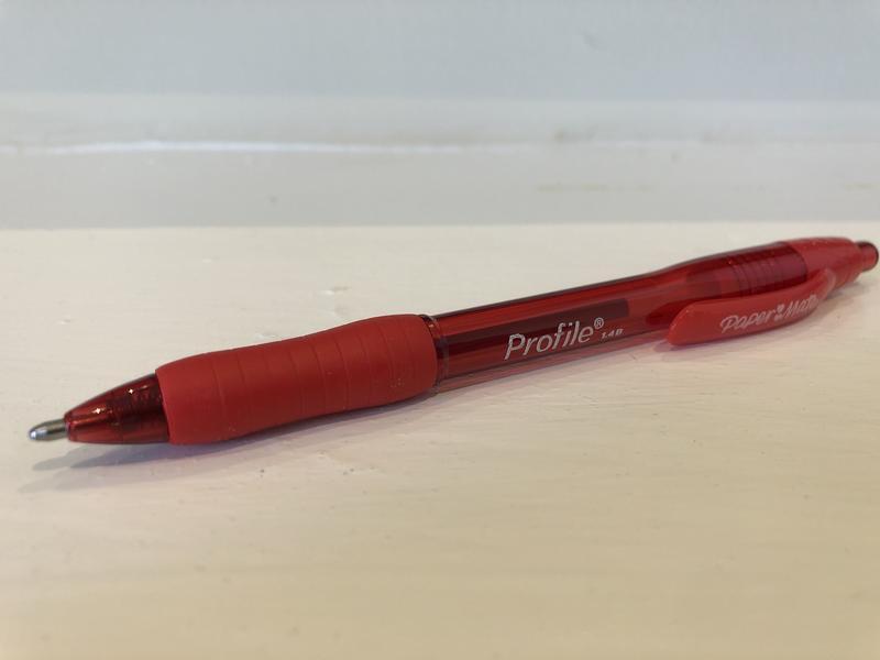 PaperMate Profile 1.4B Ballpoint Pens 1788863, 12 Color Set, 1.4mm