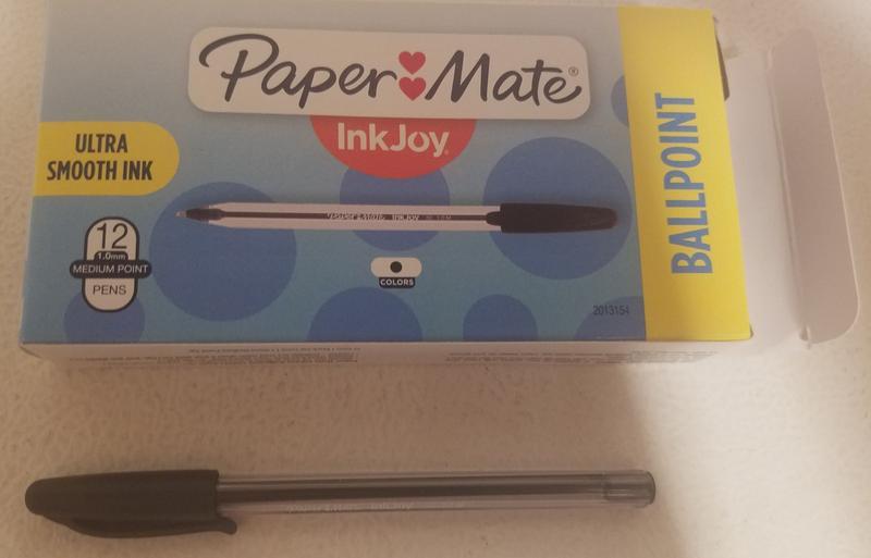 Paper-Mate papermate pens (120 pack) inkjoy 50st ballpoint pens bulk school  office supplies writing pens medium point, ink black