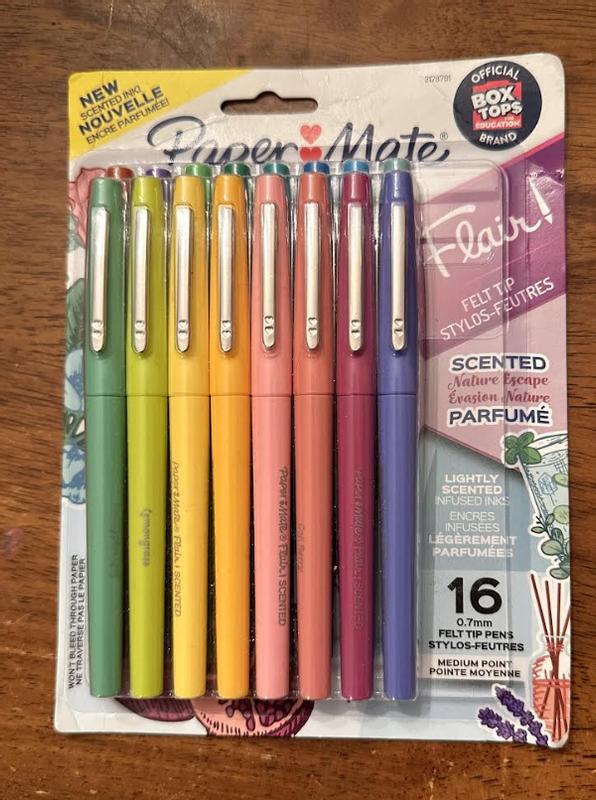 Paper Mate Flair 6pk Felt Pens 0.7mm Medium Tip Multicolored : Target