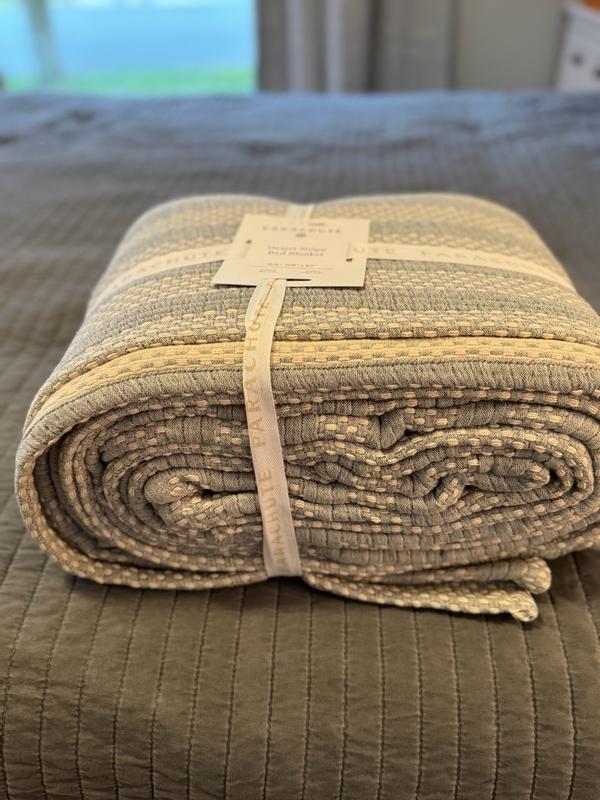 Customer photo for "Great looking lightweight blanket!"