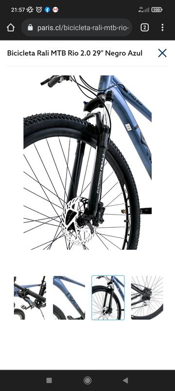 Bicicleta rali rio online 29 precio