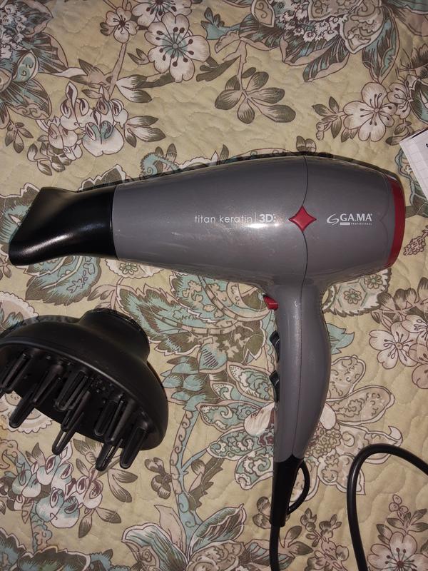 Gama titan keratin discount secador