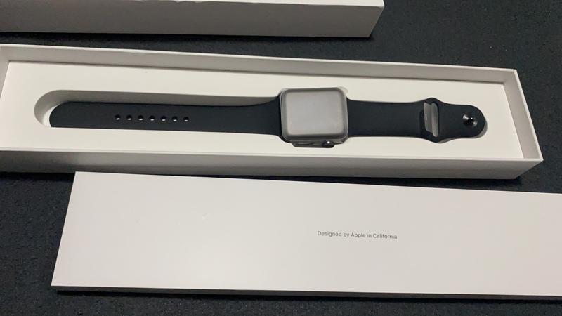 Apple authentic Series 3 Gray 42 mm Smart Watch