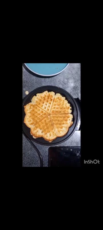 Waflera Máquina Para Hacer Waffles Forma Corazon Blanik