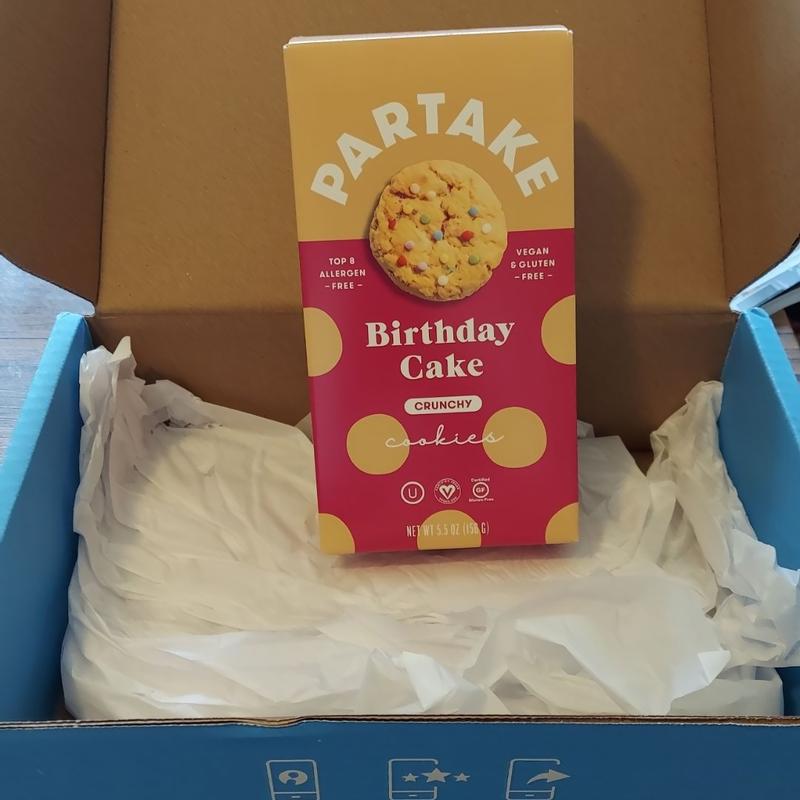 Partake Cookies: Birthday Cake, Butter Cookie & Chocolate Chip Review 