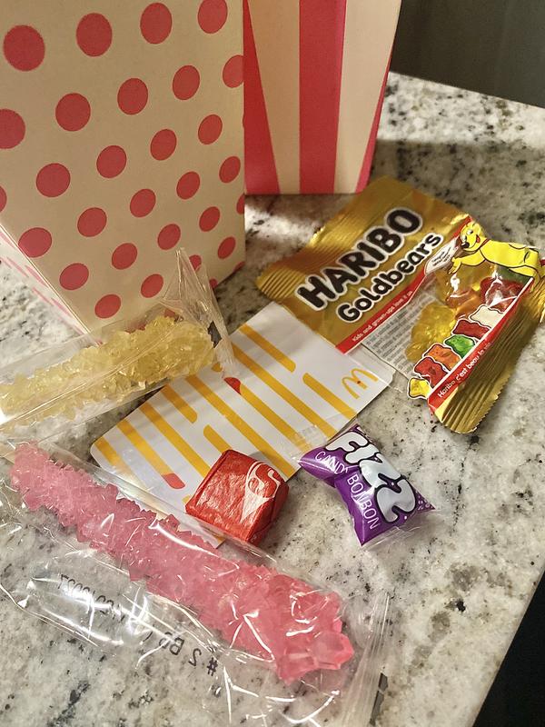 Rock Candy as part of Treat Bags/Goodie Bags for Birthday Party
