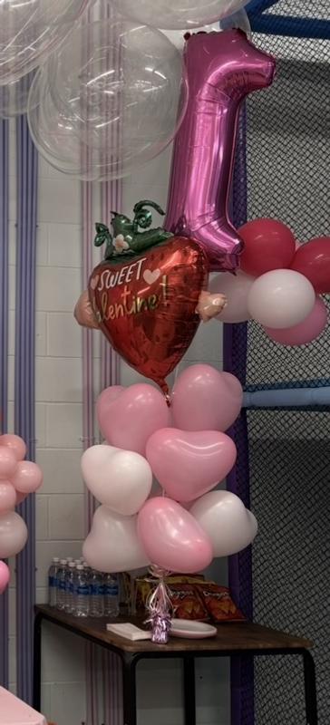 Baby’s birthday balloons