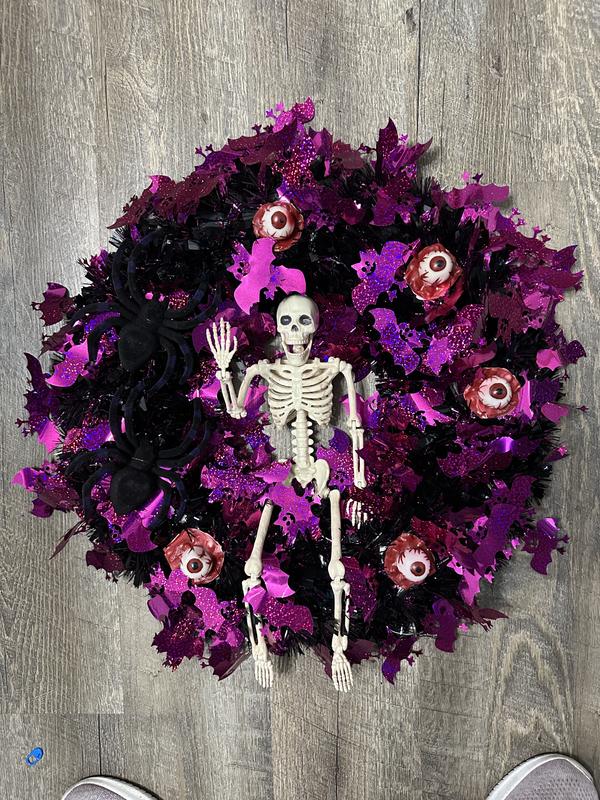 Halloween wreath.