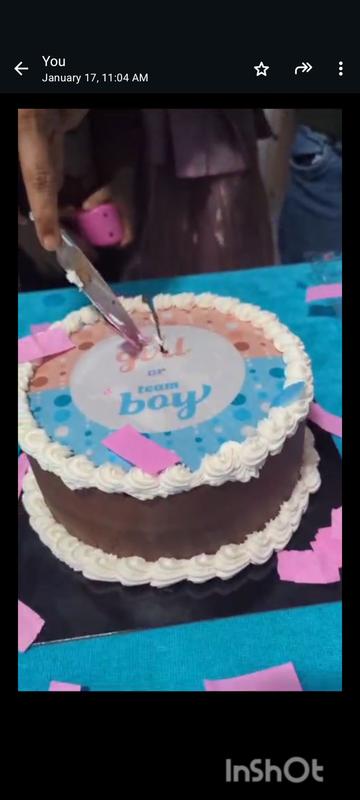 Wrong confetti popped