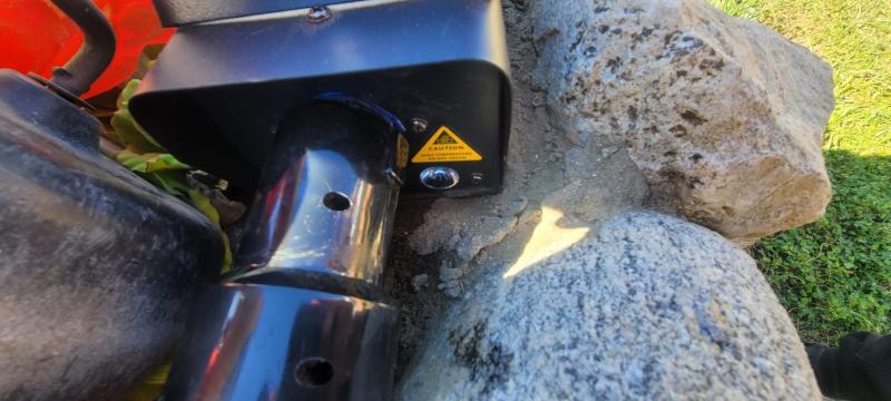 Adapter fit with added tape