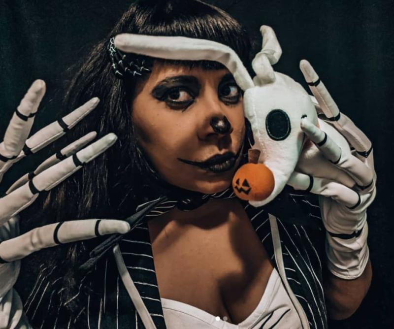 Adult Jack Skellington Gloves Party City