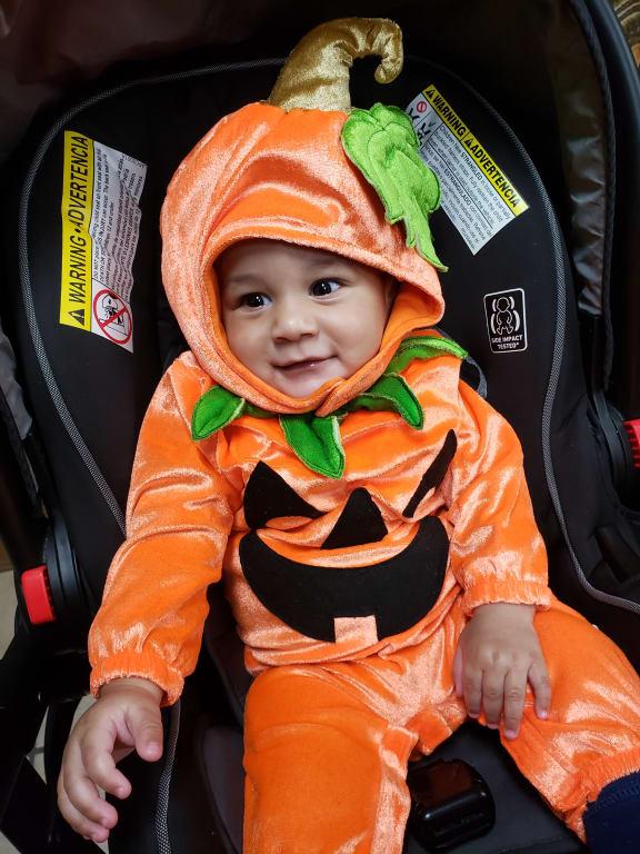 Mommy's cute little pumpkin!