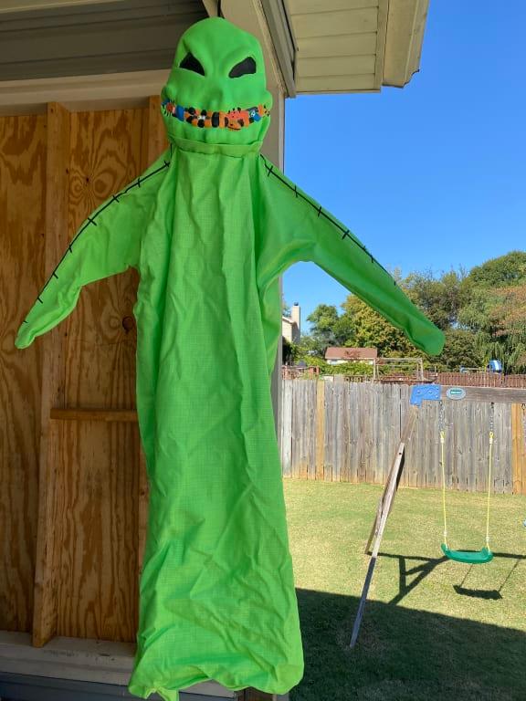 Full Front View of Oogie Boogie Hanging