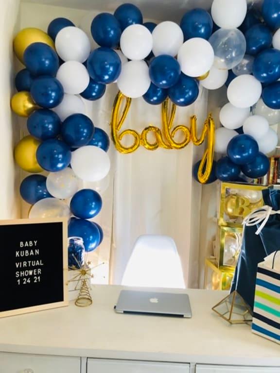 Gorgeous Baby Balloon Sign