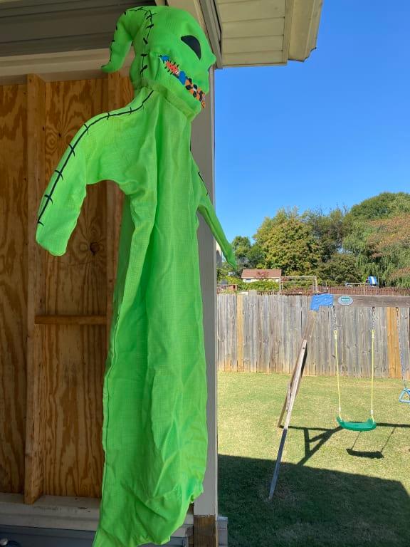 Side View of Oogie Boogie Hanging