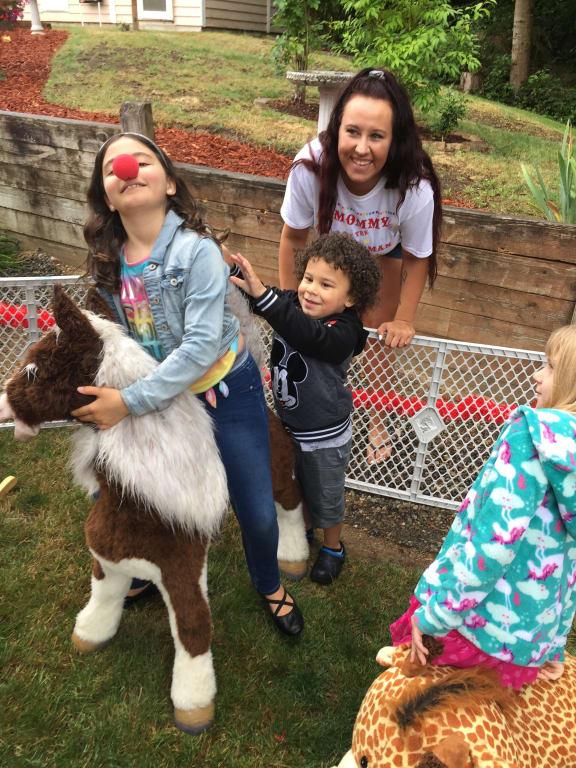 Clowning around at the party