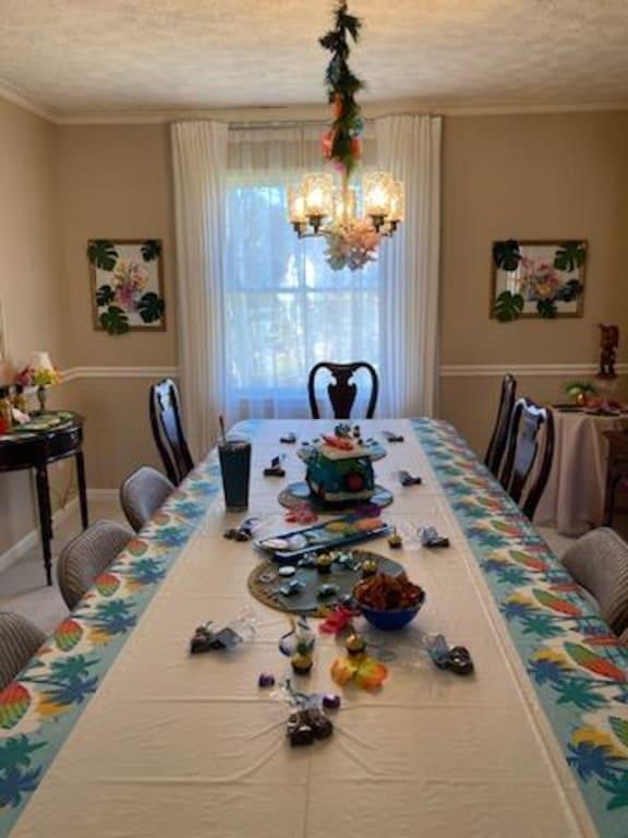 Nice pop of luau color!