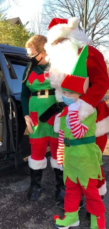 Works with Santa & Elf