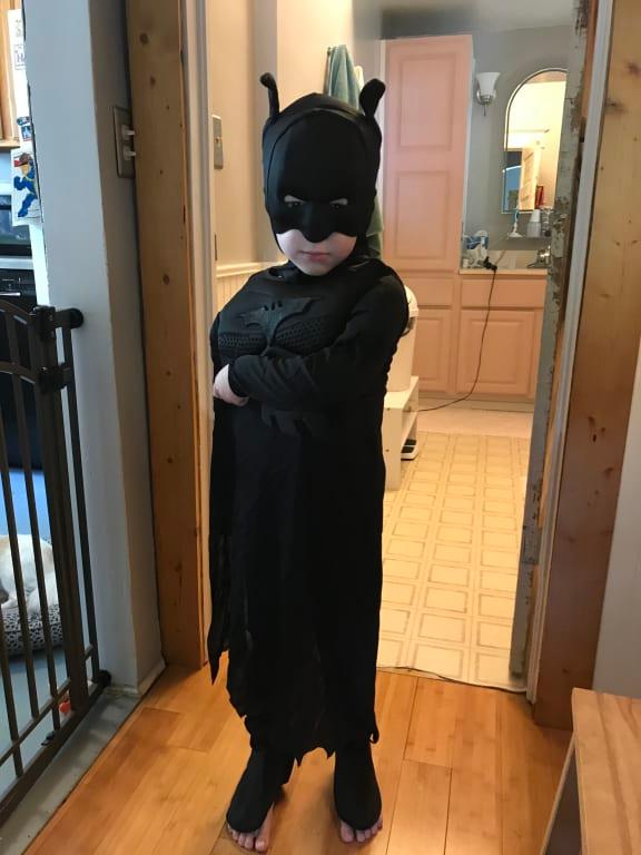 DIY Batman Costume For School Project