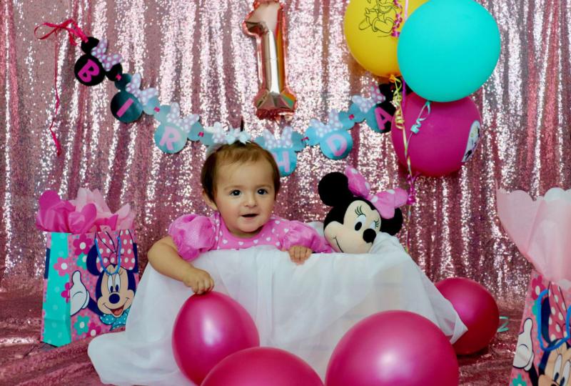 Even used some for her photo shoot!