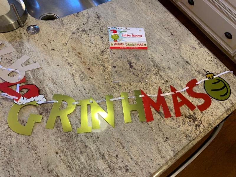 Would be so cute if it actually said Grinch