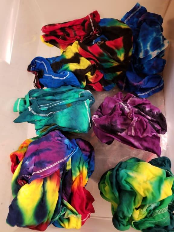 What the colors SHOULD look like after rinse