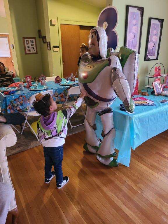 3 year old LOVED Buzz!