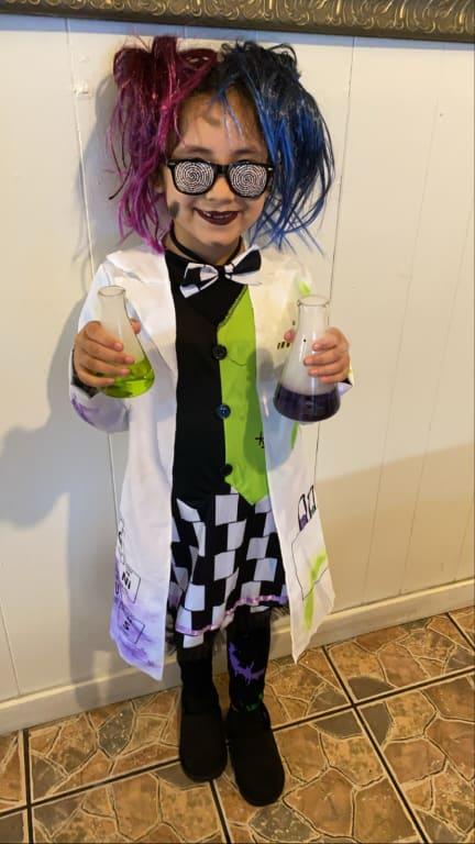 Baby mad 2024 scientist costume