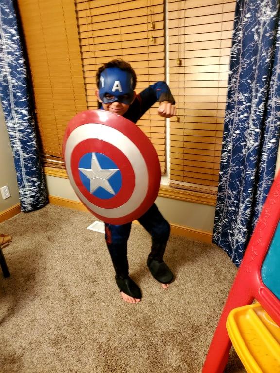 Oh Captain, My Captain America Shield 1.25 Enamel Pin Choice of Steve or  Bucky 