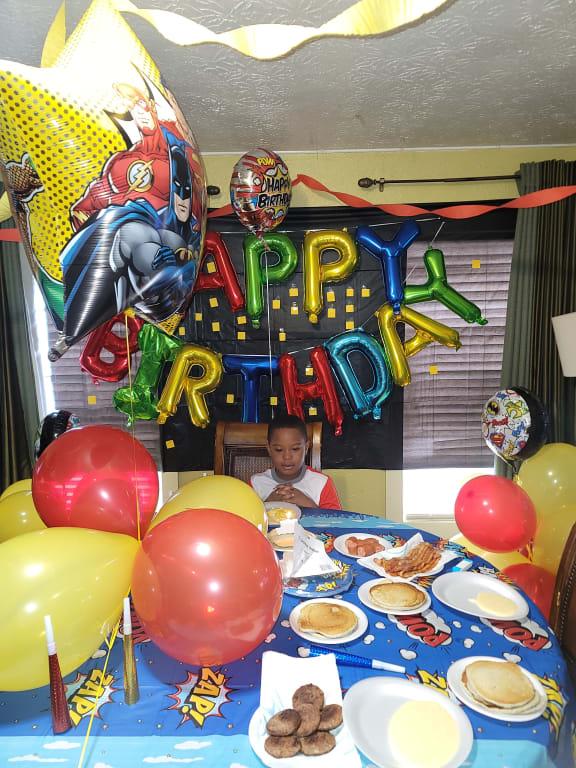My son 7th Birthday