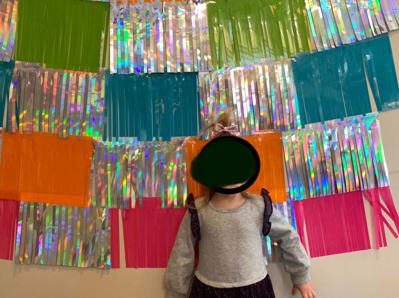 Pretty but time consuming to hang each row