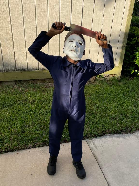 My lil micheal myers