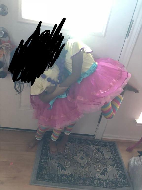 Kids' Zombie Ballerina Black Dress with Crown/Gloves/Leggings Halloween  Costume, Assorted Sizes