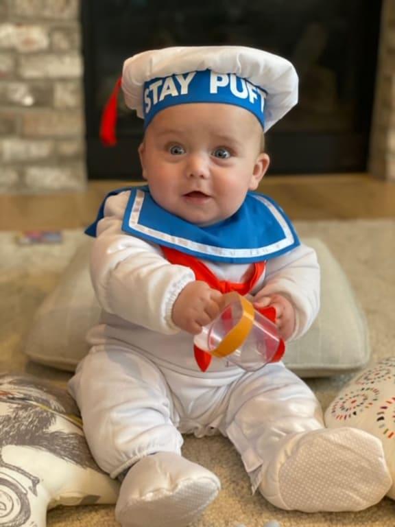 Our little marshmallow!