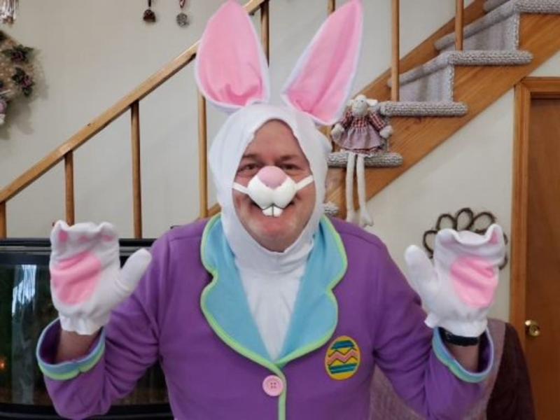 the easter bunny cometh.......