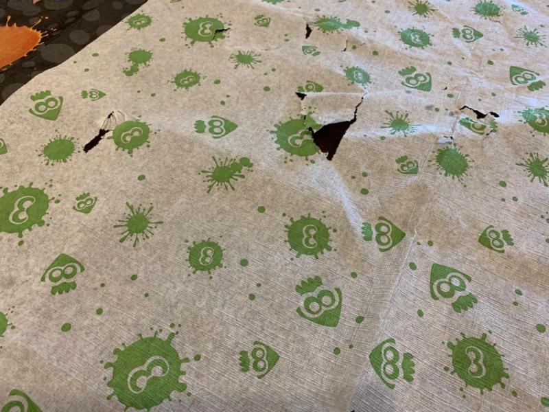 Ripped when decorating