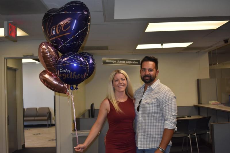 Wedding License celebration