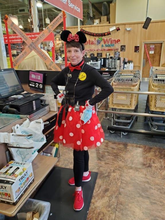 Minnie mouse costume on sale skirt