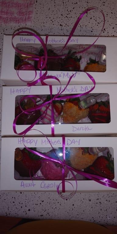 Mother's Day with Chocolate Covered Strawberries