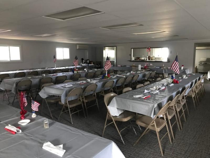 Ready for Veteran's Day Celebration.