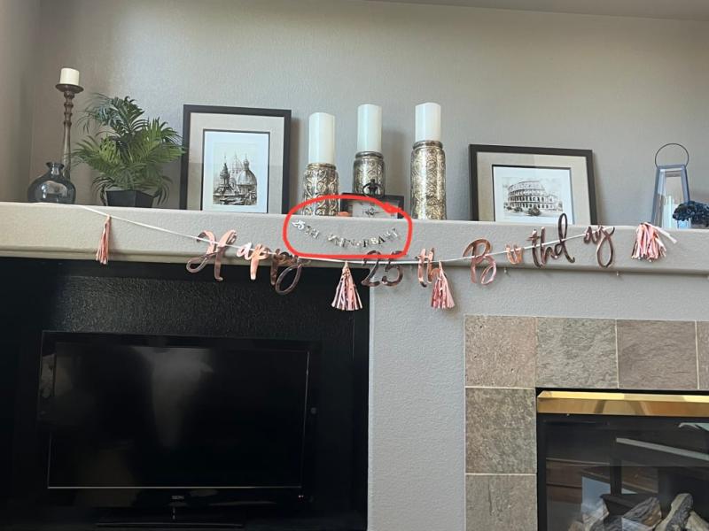 Tiny banner and doesn't lay correctly.