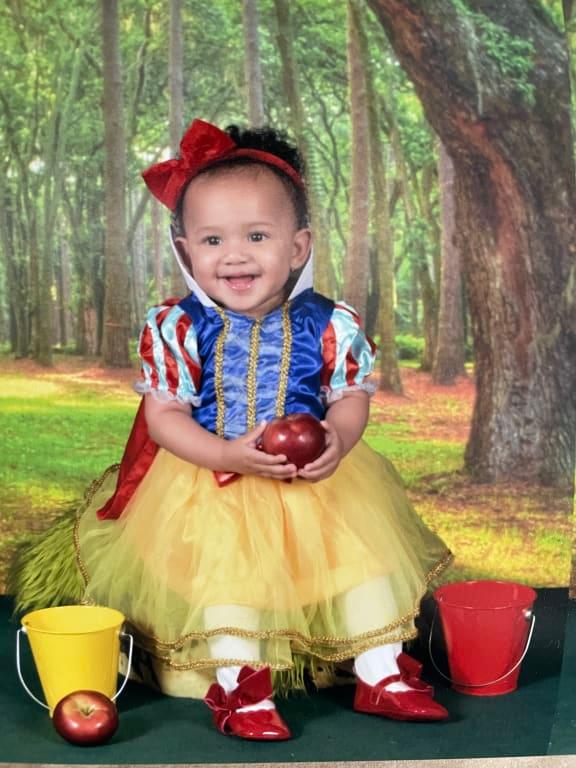 Toddler & Kids' Disney Snow White Blue/Yellow Light-Up Princess Dress  Halloween Costume, Assorted Sizes