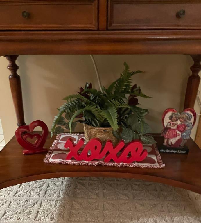 Valentines decorating!